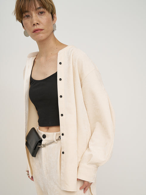 【 予約:11月中旬 】MOLE TWILL SHIRT /Y254-11127